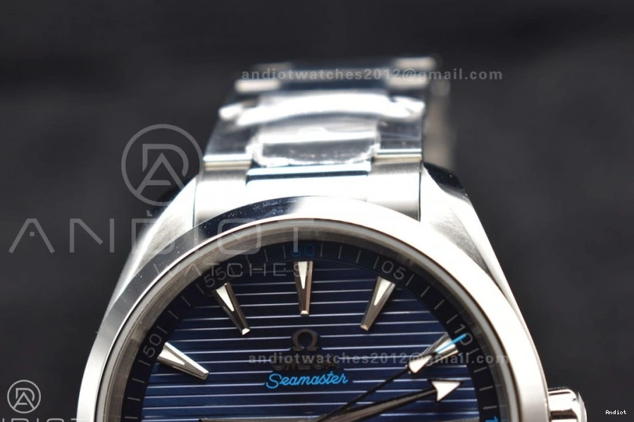 VSF 150M Best Edition 1:1 Bracelet SS Blue Terra On A8900 Aqua Dial SS 1229